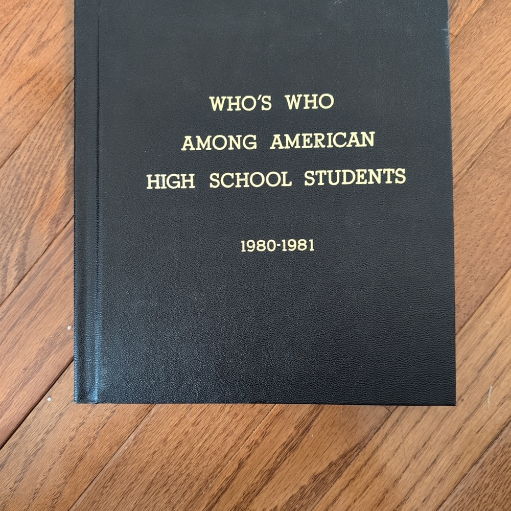 Who's Who Book, 1980-1981
